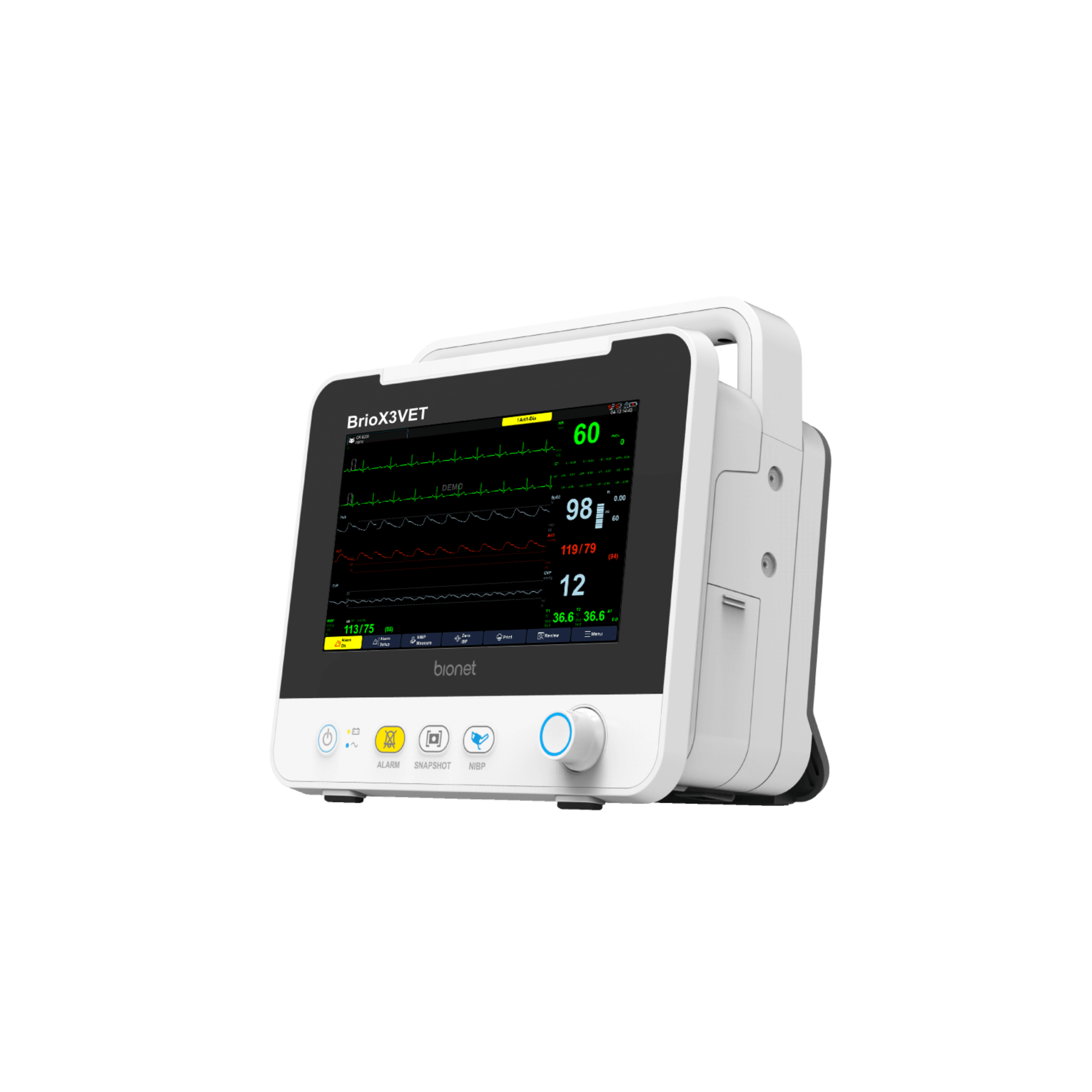 Bionet Brio X3Vet — Monitor Multiparamétrico Veterinario Dedicado miniatura 3