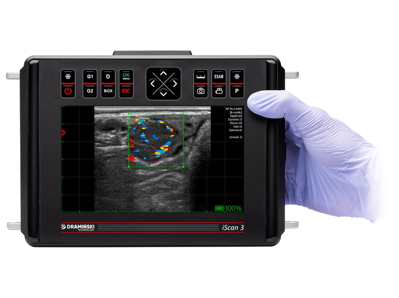 Draminski iScan 3 — Ecógrafo Portátil Multipropósito miniatura 3