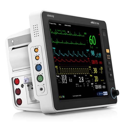 Mindray uMEC12 Vet — Monitor Multiparamétrico Veterinario 12.1" — foto 1