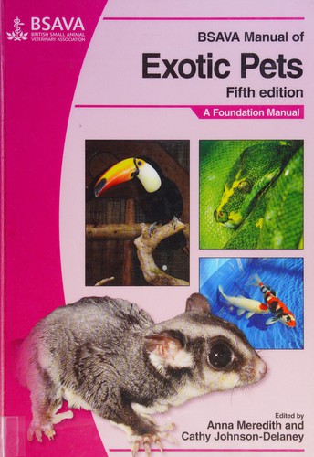 Portada de Manual de animales exoticos