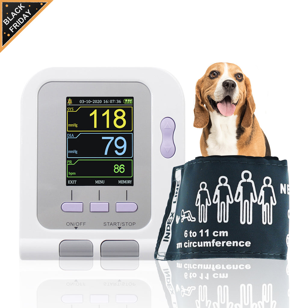 CONTEC08A-VET — Medidor de Presión Arterial Veterinario Digital