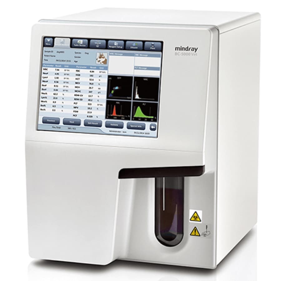 Mindray BC-5000 Vet — Analizador Hematológico Veterinario 5-Diff